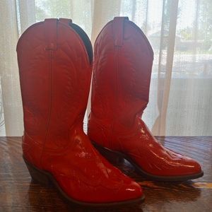 Laredo Women'ss Red Boots 8.5 EE
